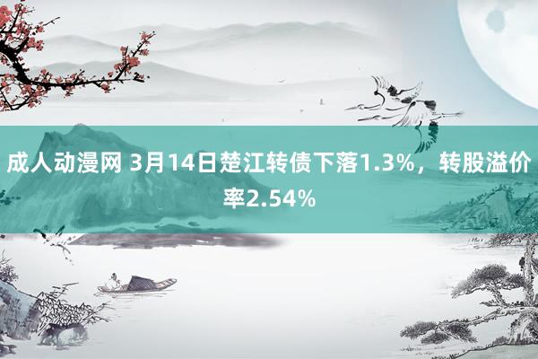 成人动漫网 3月14日楚江转债下落1.3%，转股溢价率2.54%