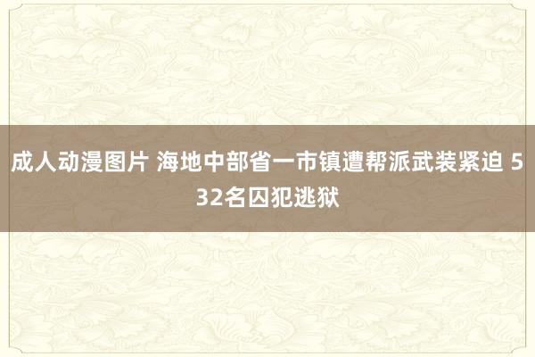 成人动漫图片 海地中部省一市镇遭帮派武装紧迫 532名囚犯逃狱