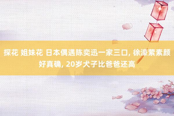 探花 姐妹花 日本偶遇陈奕迅一家三口， 徐濠萦素颜好真确， 20岁犬子比爸爸还高